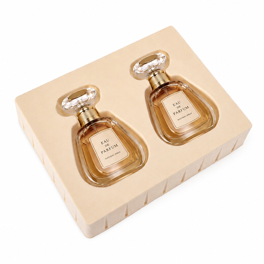 Gift Packaging Box with Colorful Velvet  Blister