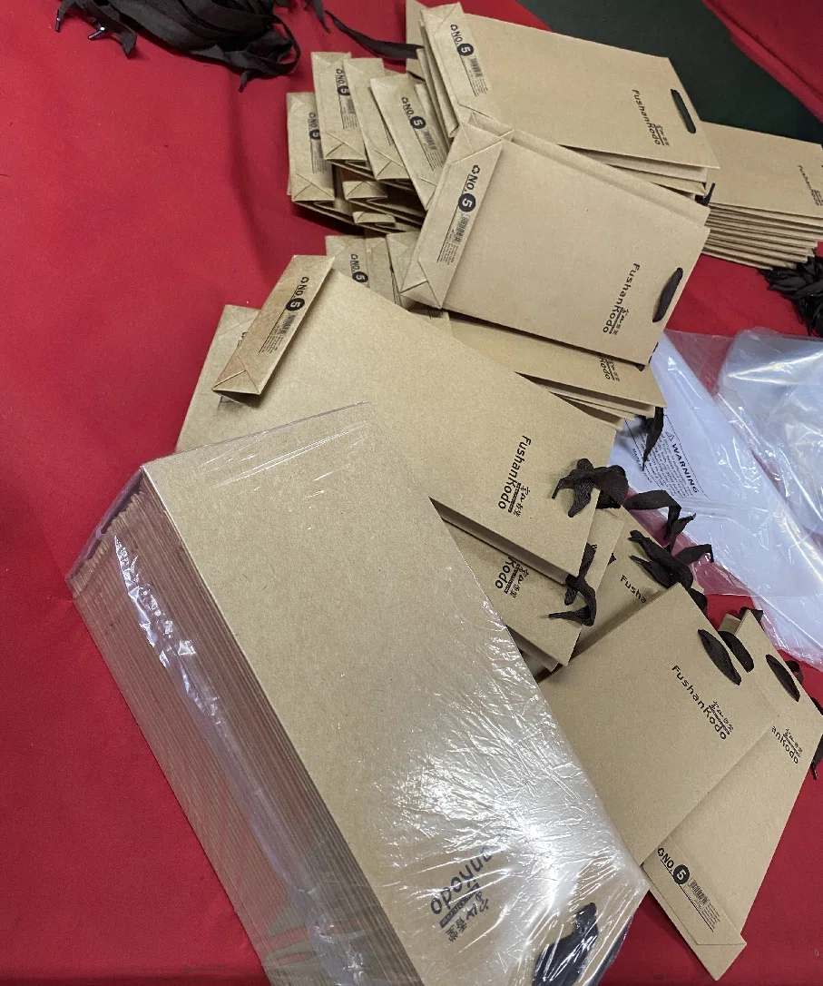Mass Production of Eco-Friendly Natural Kraft Paper Bags