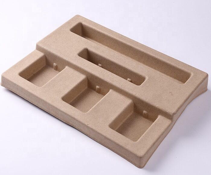 Eco-friendly packaging box with Molded Pulp Inserts 
