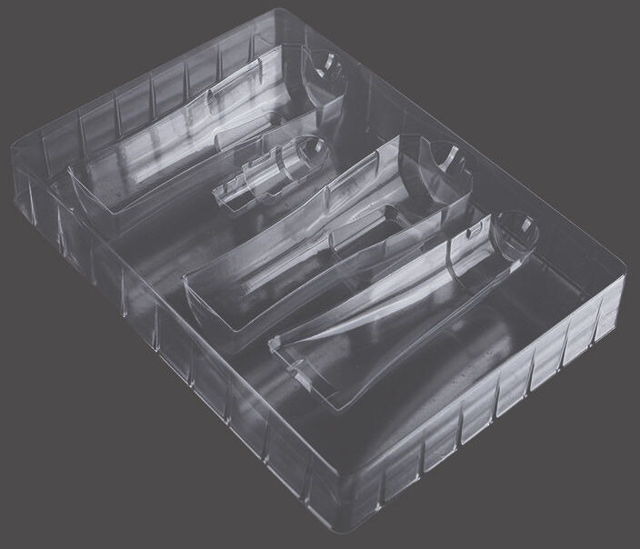 Transparent PET blister packaging for eco-friendly packaging