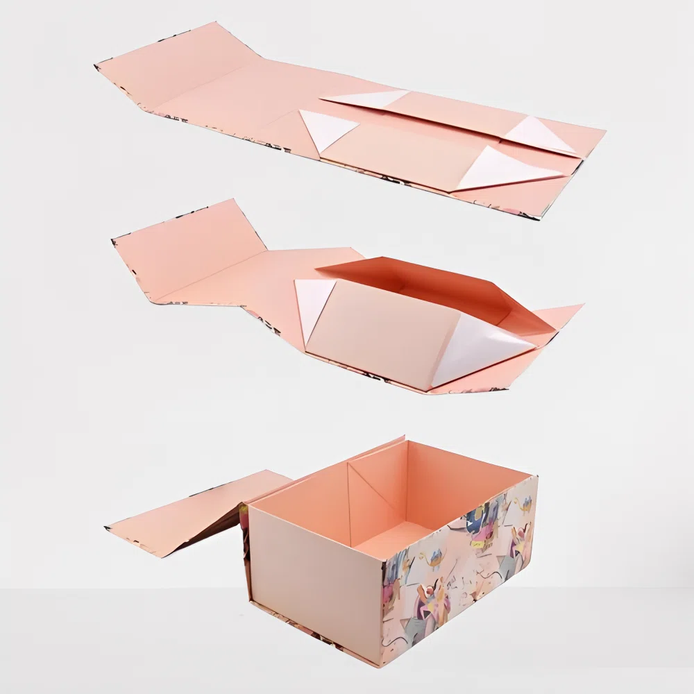 luxury collapsible rigid packaging boxes