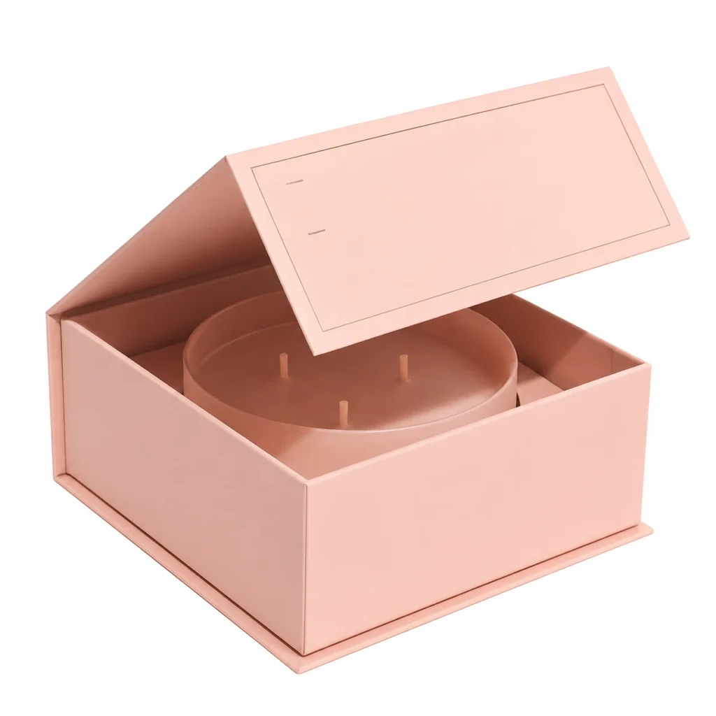 Matte Lamination Printed Packaging Boxes for Candle