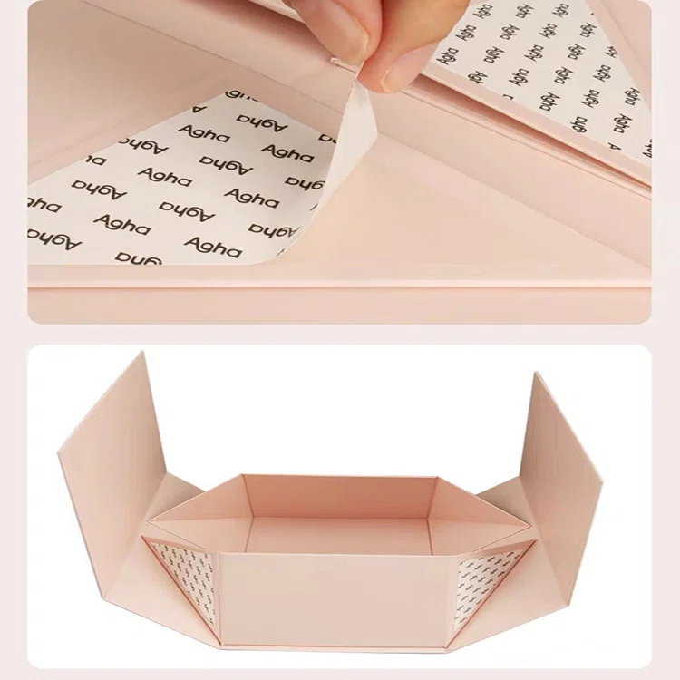 custom luxury folding boxes with magnetic closure