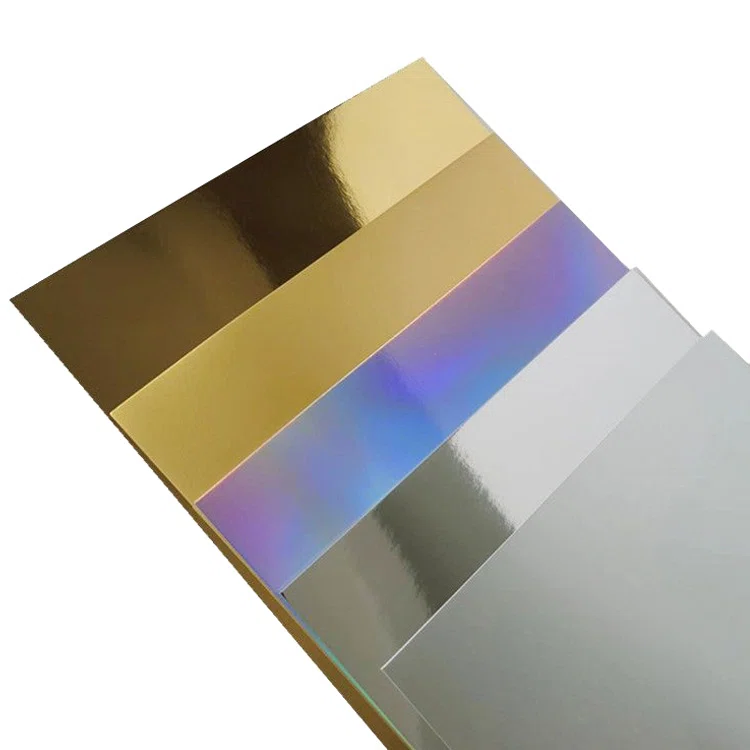 Custom luxury metallized paperboard folding cartons in bulk