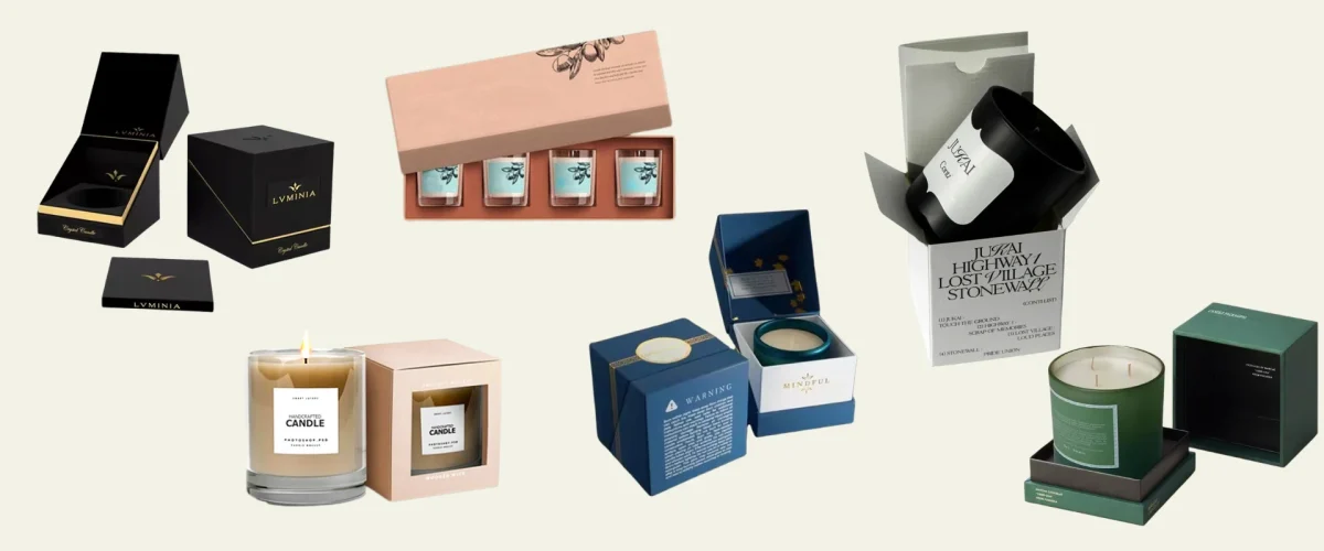 custom luxury candle packaging manufacturer