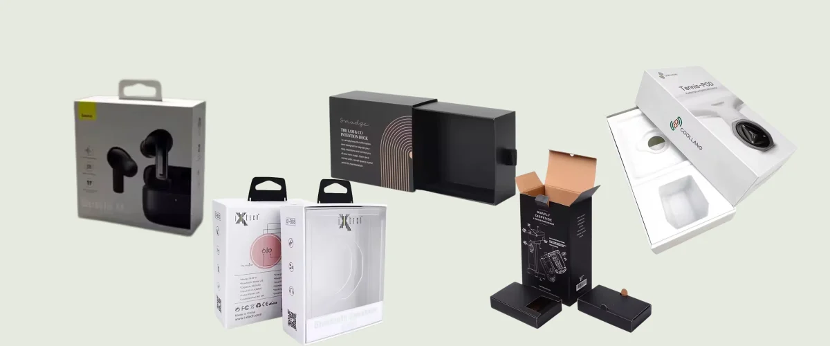 Custom electronics packaging boxes manufacturer China